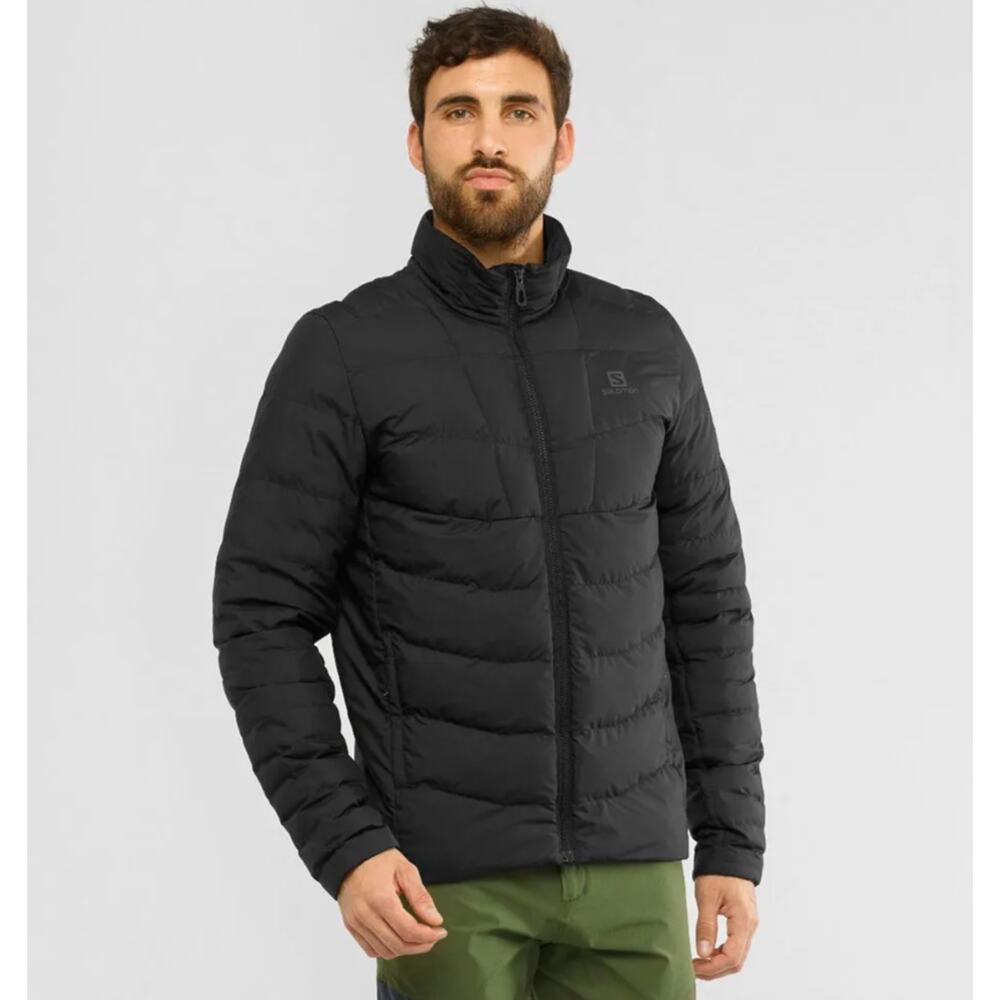 Salomon Black Sight Storm Insulated Puffer Jacket Size Medium
